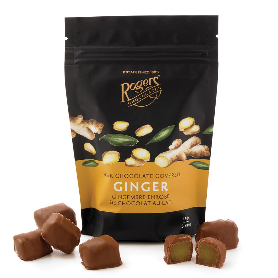 Rogers Milk Chocolate Covered Ginger